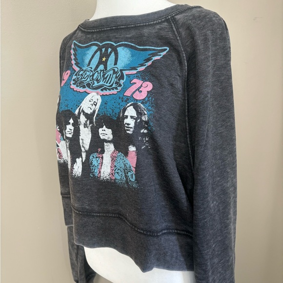 Aerosmith Dream On Burnout Sweatshirt - Picture 6 of 7